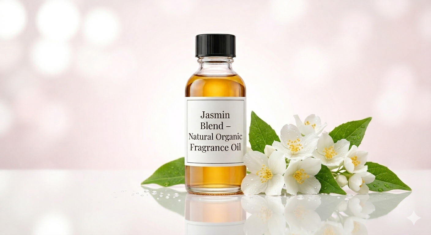 Jasmine Blend / Lux – Natural Organic Fragrance Oil | Luxury Floral Perfume Ingredient